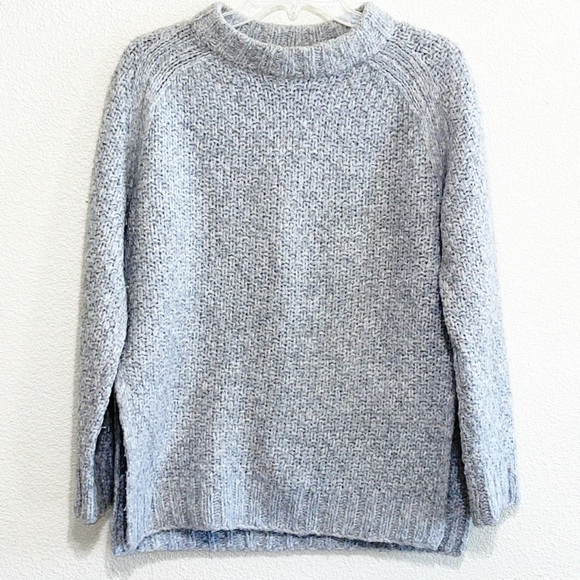 Steven Alan Woman Gray Virgin WOOL Cowl Sweater Size S - Picture 1 of 13